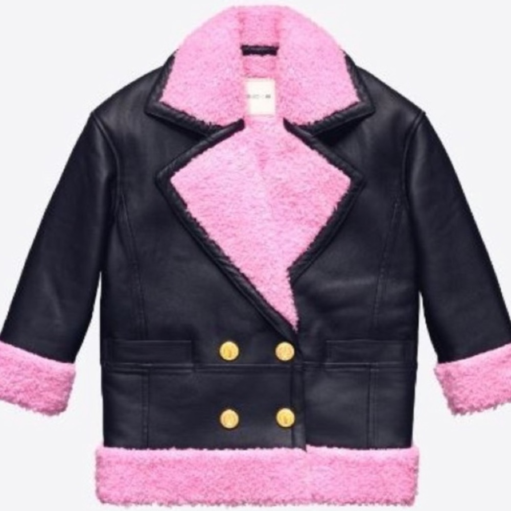 Kenzo x H&M leather jacket